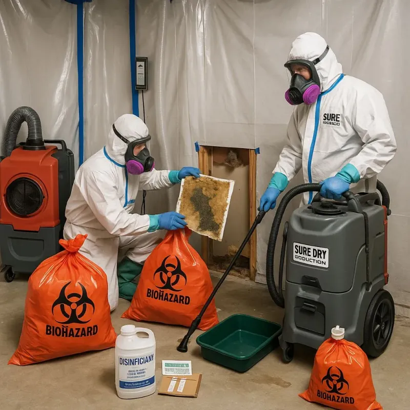 Contaminated Water Handling Protocols process in Farmville, NC